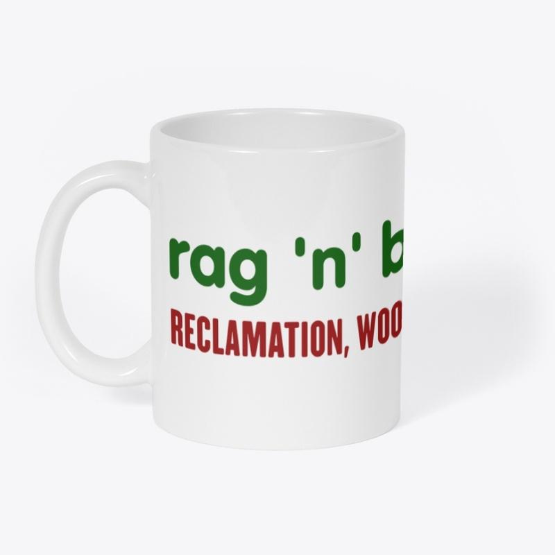 rag 'n' bone brown mug